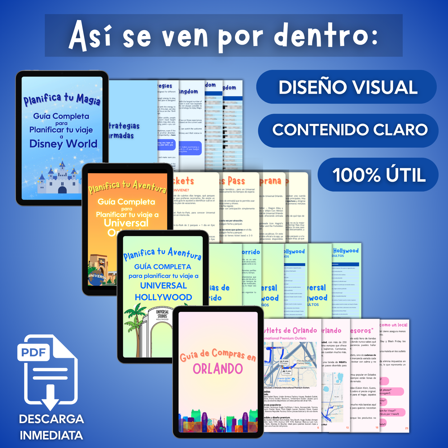 Mega Bundle para Agentes Disney y Universal