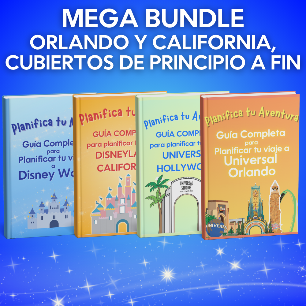 Mega Bundle: Guías Orlando y California