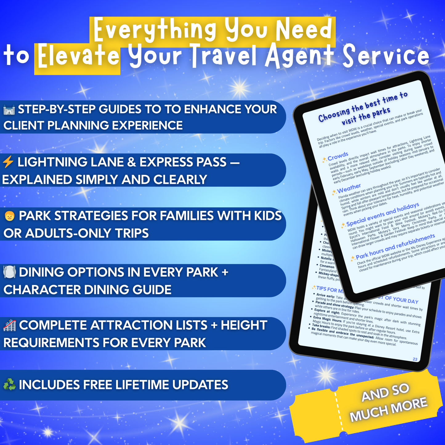 The Ultimate Disney & Universal Agent Bundle