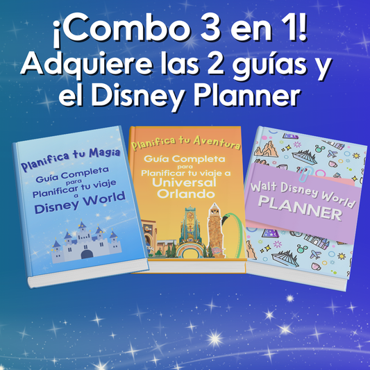 Pack de Guías + Disney Planner
