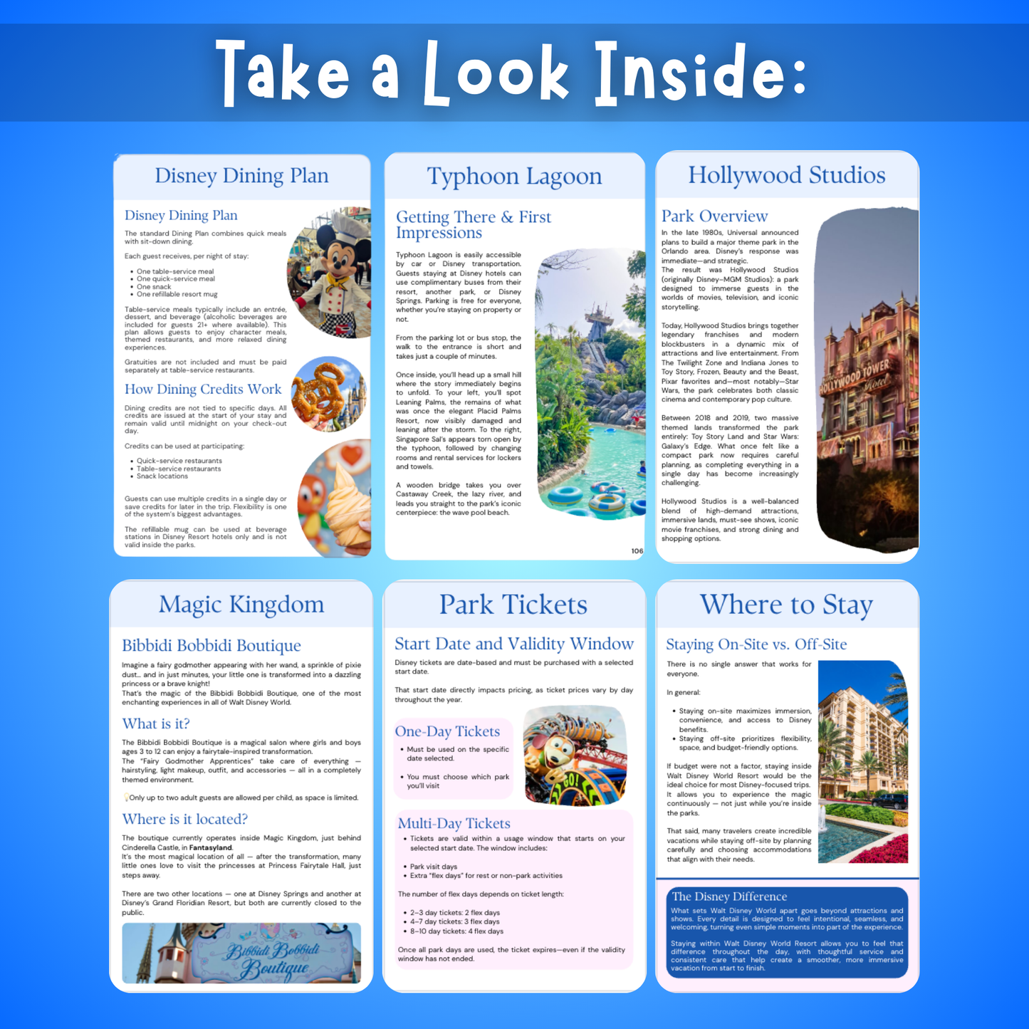 Orlando Bundle: Disney & Universal Guides + Planners
