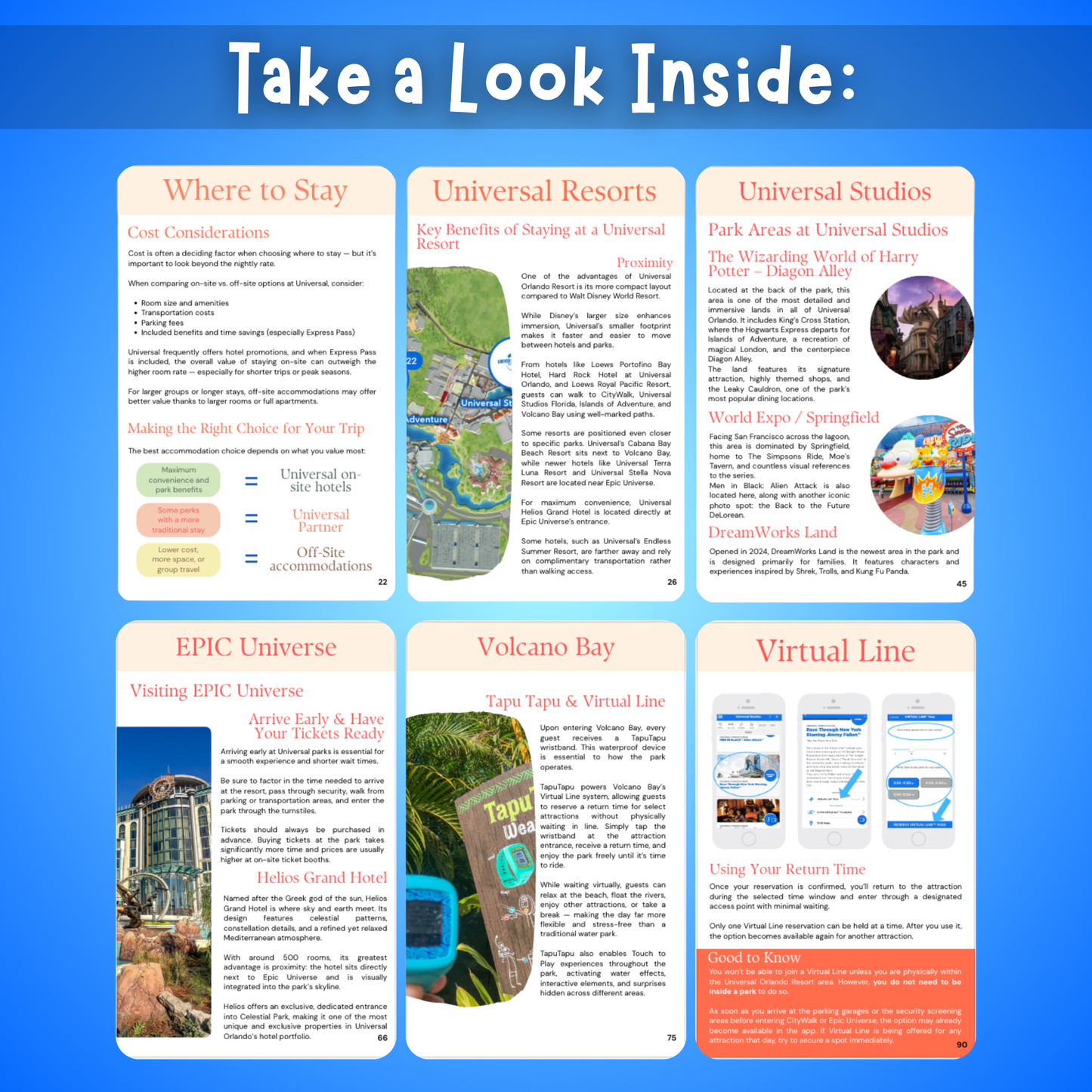 Orlando Bundle: Disney & Universal Guides + Planners