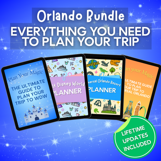 Orlando Bundle: Disney & Universal Guides + Planners