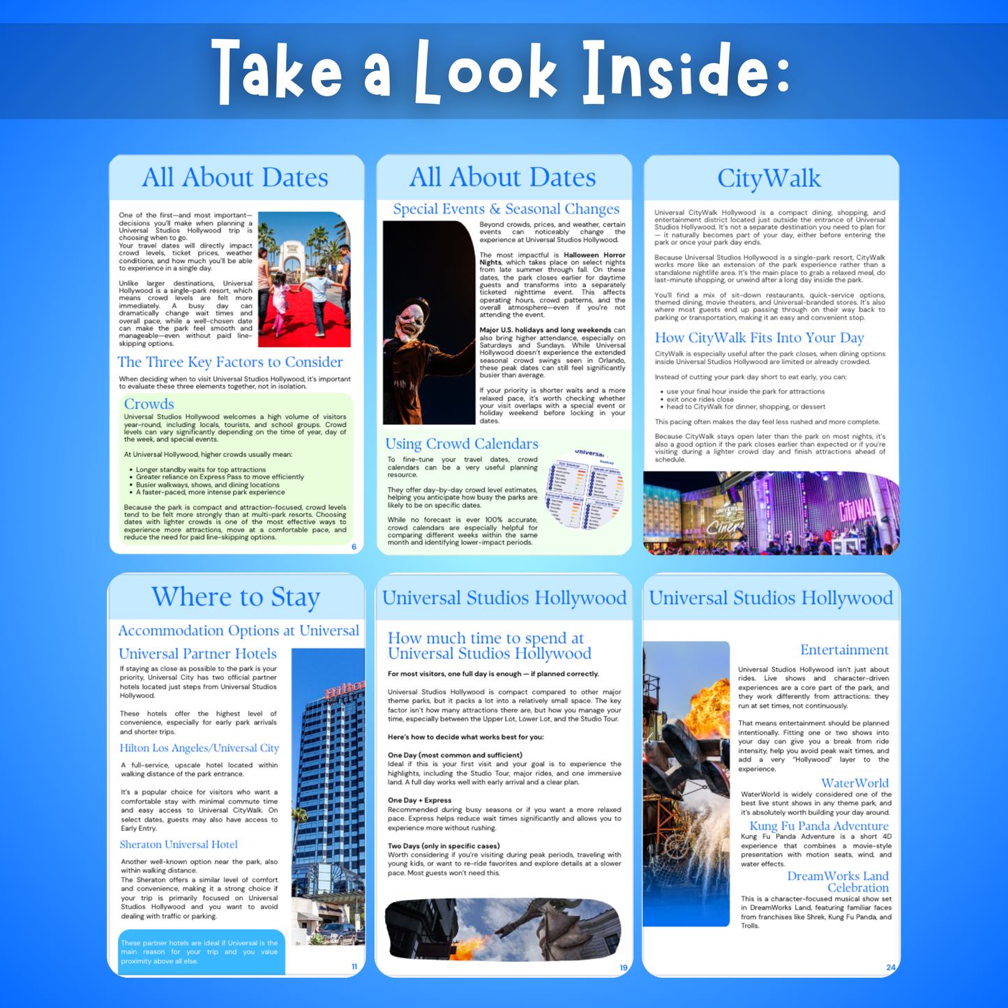 California Bundle: Disney & Universal Guides + Planners