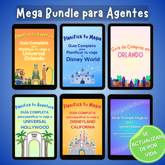 Mega Bundle para Agentes Disney y Universal
