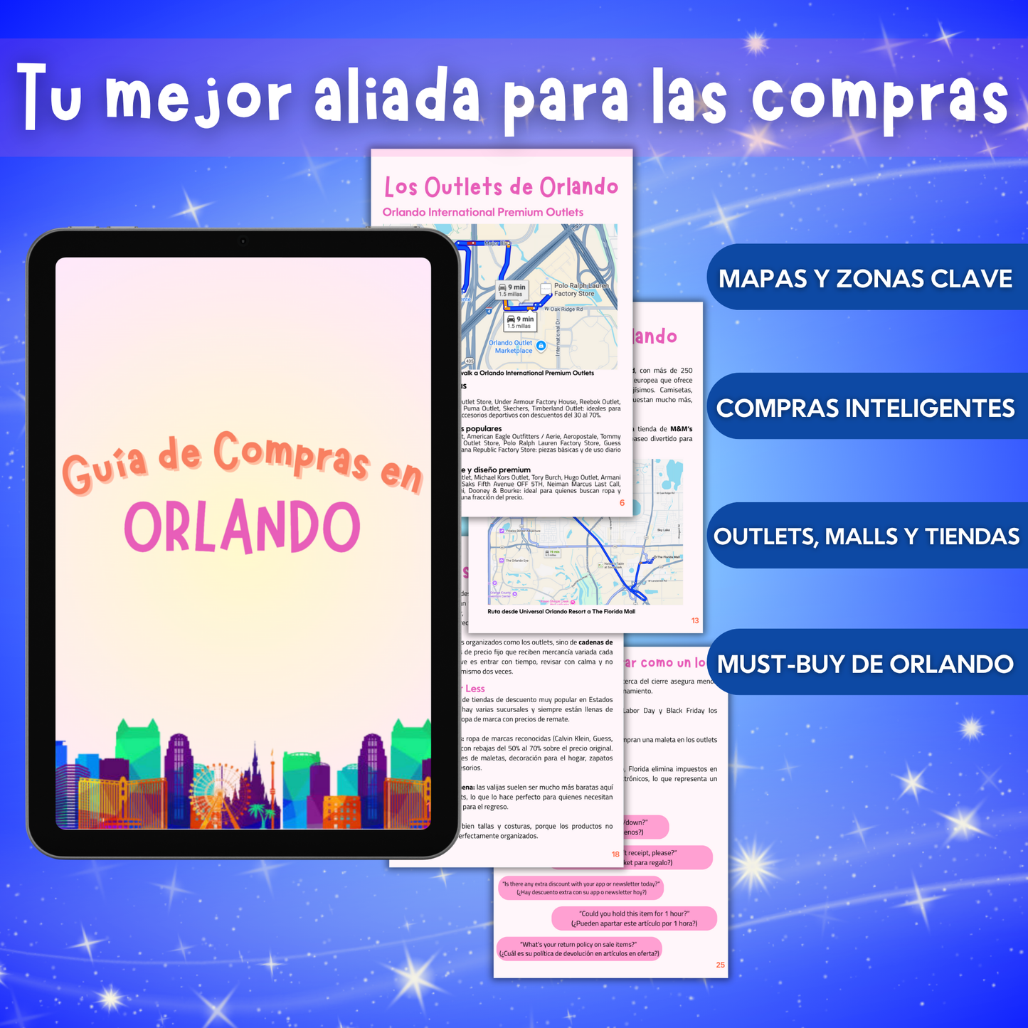 Bundle Orlando: Guías + Planners Disney y Universal