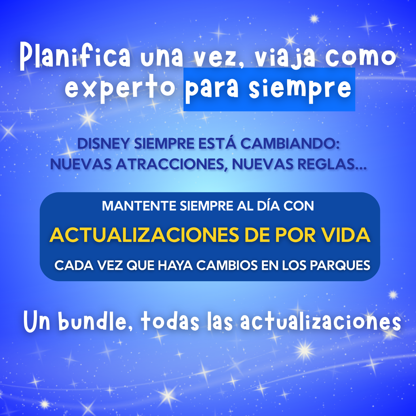 Bundle Orlando: Guías + Planners Disney y Universal