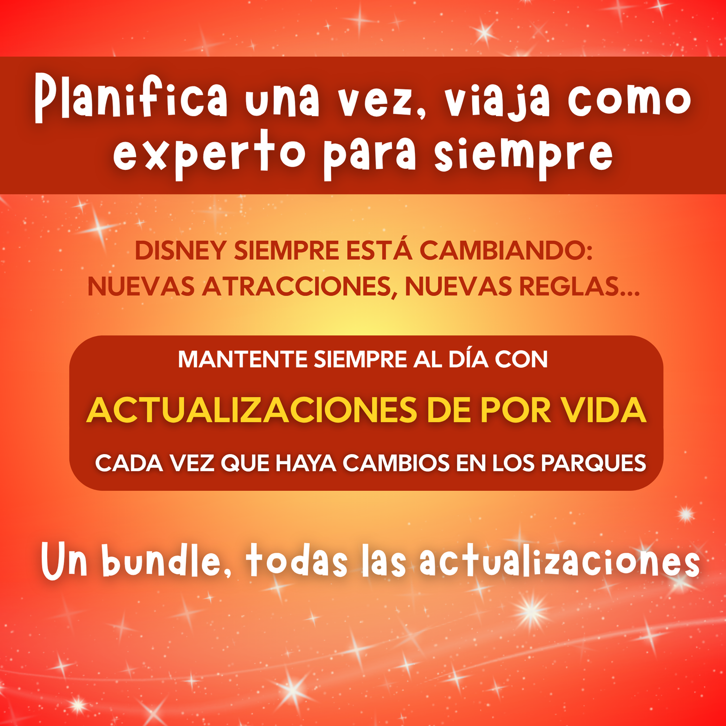 Bundle California: Guías + Planners Disney y Universal
