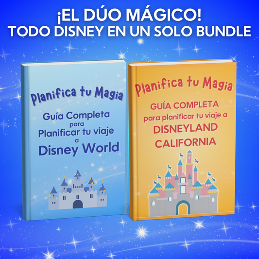 Bundle Disney: Guías Disney Orlando y California