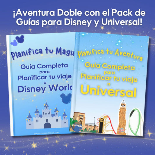 Pack de Guías para Disney y Universal