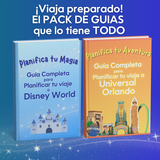 Pack de Guías para Disney y Universal