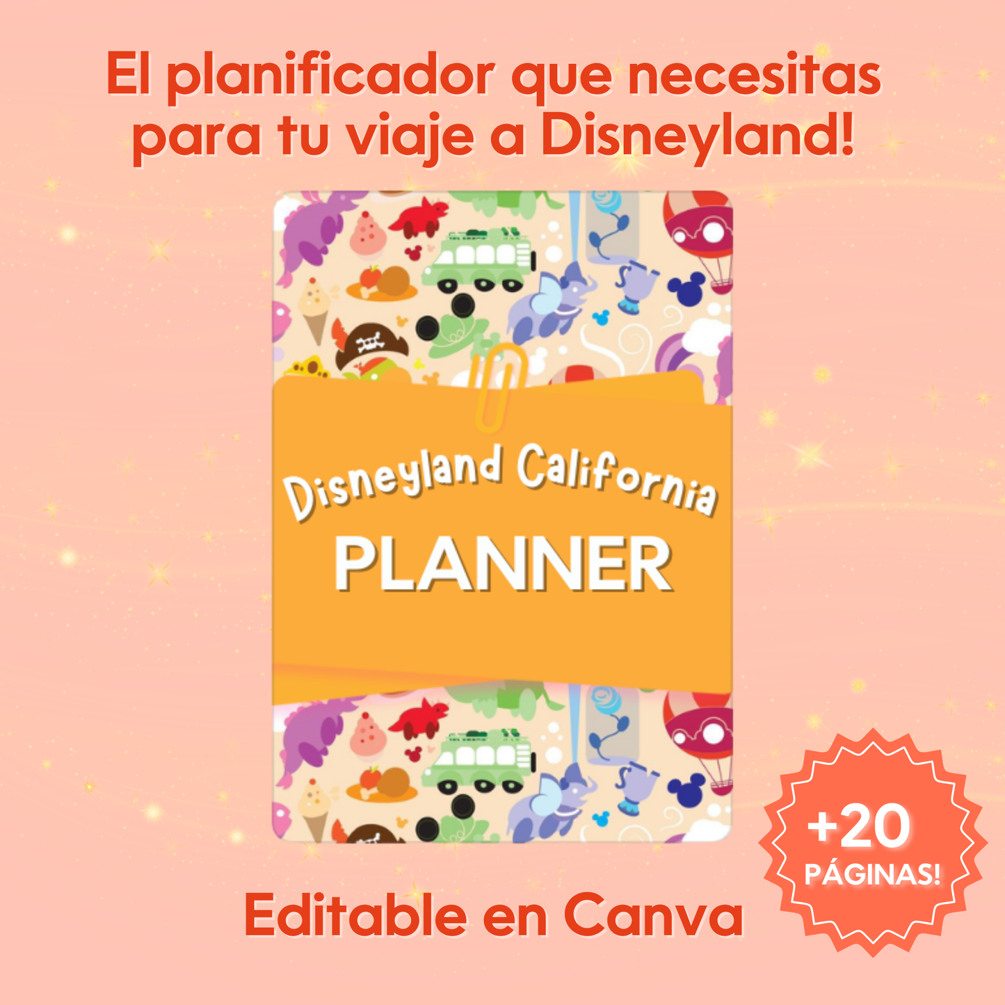 Disneyland California Planner