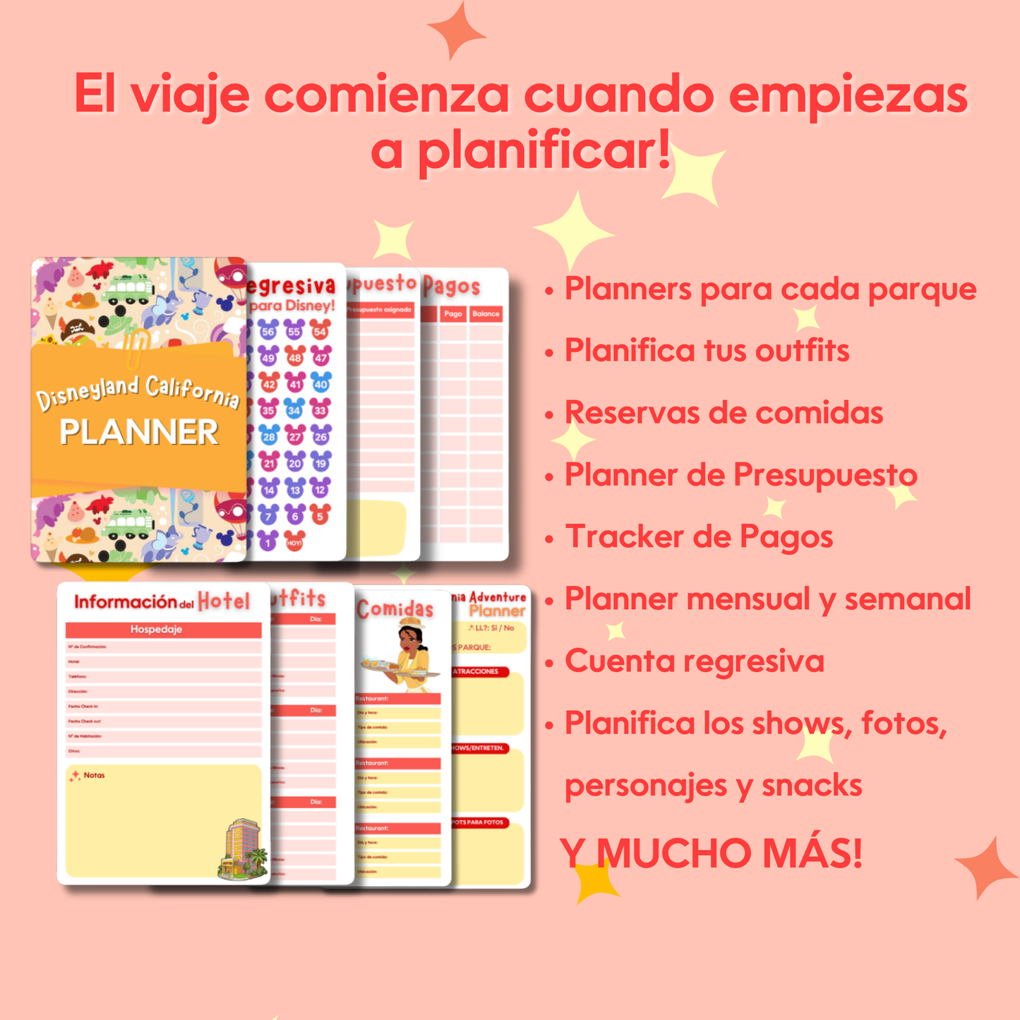 Disneyland California Planner