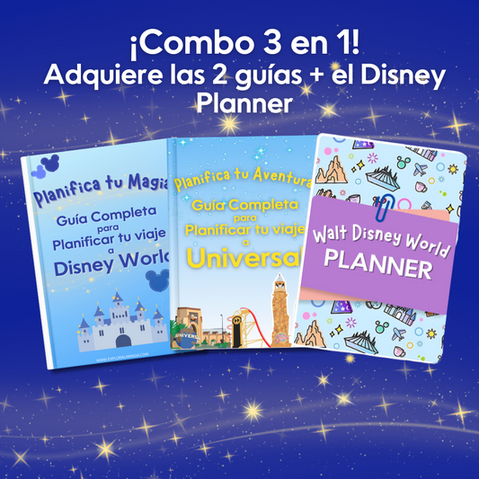 Pack de Guías + Disney Planner