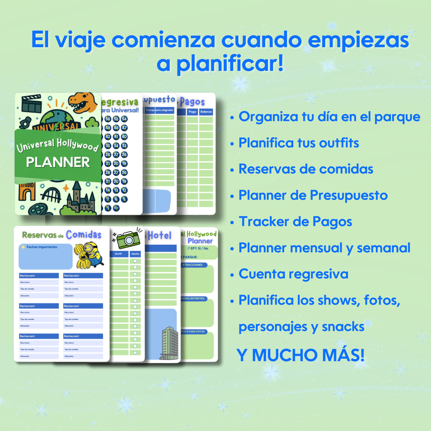 Universal Hollywood Planner